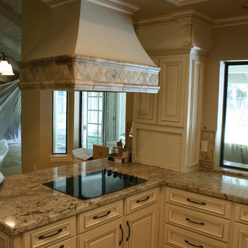 MOCHA GLAZED CABINETS