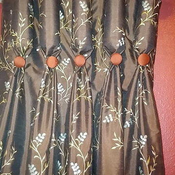 Elegant Drapery Panels