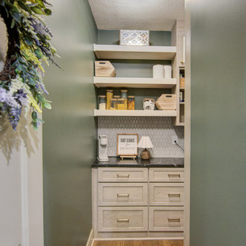 Collected Kitchen Remodel with Custom Seating + Layered Details