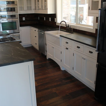 Custom White Inset Kitchen