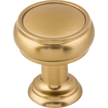 Top Knobs TK830 Serene 1 Inch Mushroom Cabinet Knob - Honey Bronze