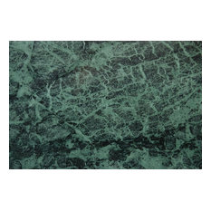 Dark Green Marble Tiles, Polished Finish, 12"x12", Set of 1280