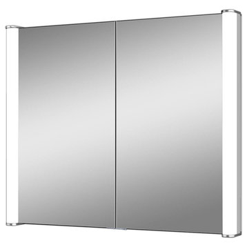 Ace 28"x28" Frameless Recessed LED Mirror Medicine Cabinet