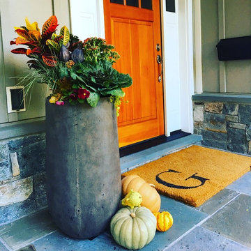 Fall Container Garden Design