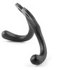 Double Wall Hook Black Wrought Iron Hat and Coat Hook - Set of 3