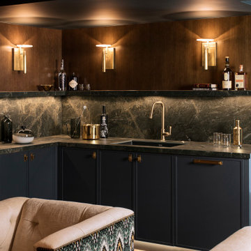 Amazonico Slate Neolith Sintered Stone Bar
