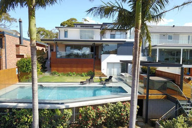 This is an example of a modern exterior in Sydney.