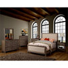 Home Square 2-Piece Set with Classic California King Bed & 4 Drawer Accent Chest