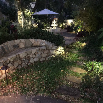 Magical Stone Bench