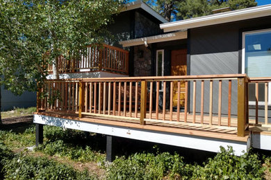 Inspiration for a modern deck remodel in Phoenix