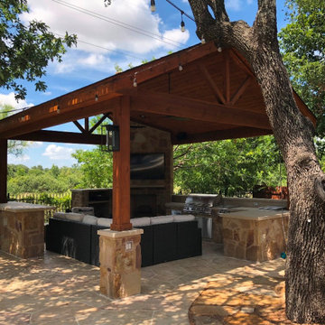 Round Rock TX Poolside Cabana