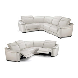 Abele B641 Sectional Sofa Recliner by Natuzzi Editions - Sectional Sofas