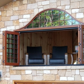 Northwoods Cabin Boathouse