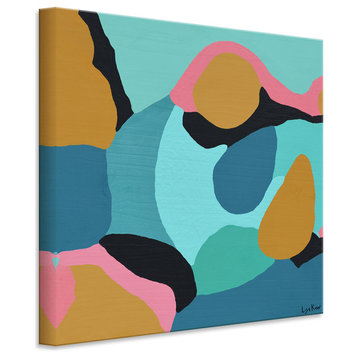 Chicachicaboomboom Wrapped Canvas Tropical Abstract Wall Art