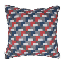 Clueit Webb Interiors Tetric Royal Blue Cushions - Scatter Cushions