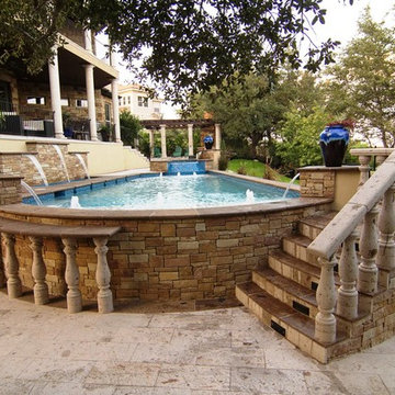 Cantera Stone Outdoor Pool