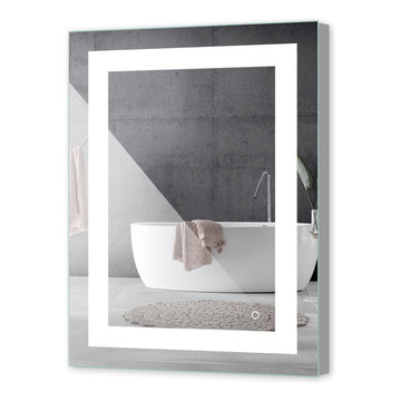 Backlit mirror
