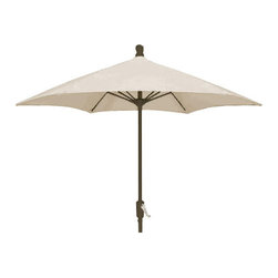 FiberBuilt Umbrellas LLC - FiberBuilt Patio Collection 7.5' Hexagonal Umbrella with Crank - Outdoor Umbrellas