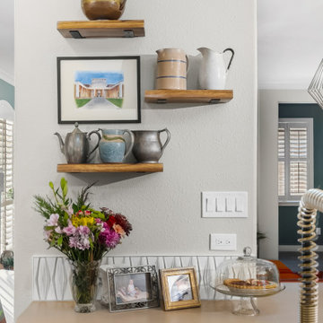 Functional Storage & Display Wall