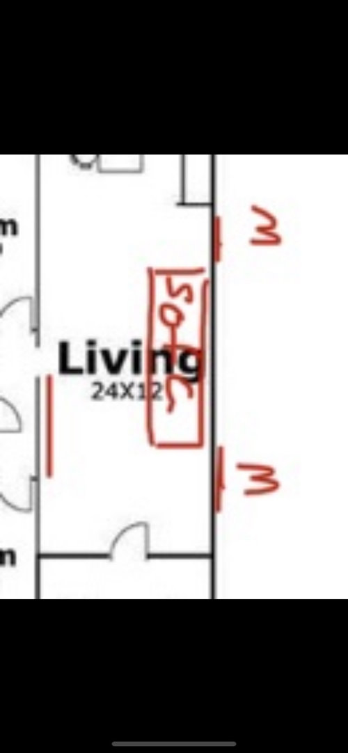 Advice on styling 12x24 living room.