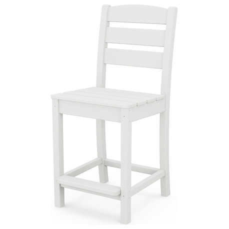 Lakeside Counter Side Chair, White