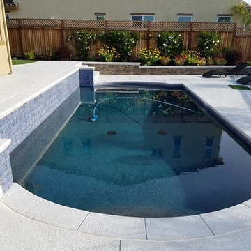 Backyard Pool & Outdoor Kitchen