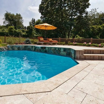 Using Travertine Outdoors