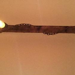 Oversized Barn Style Island Light Fixture - Pendant Lighting