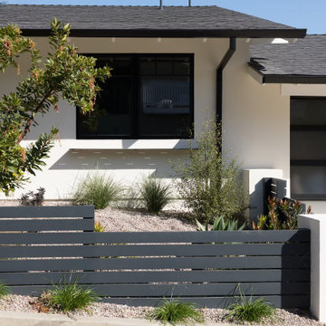 Clean lines and native landscaping