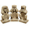 Stone Three Wise Monkeys