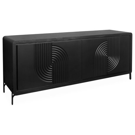 Fuji Sideboard, Black Oak