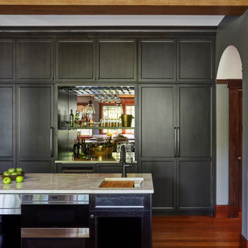 European Influenced Craftsman Home