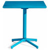 Zuo Big Wave Folding Square Table in Purple