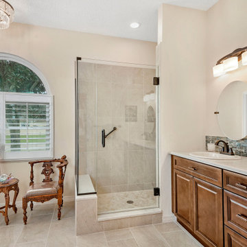 Master Bathroom Renovation In Palm Harbor Alderman Ridge Area