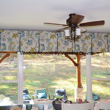 Various custom window treatments installed in 2014