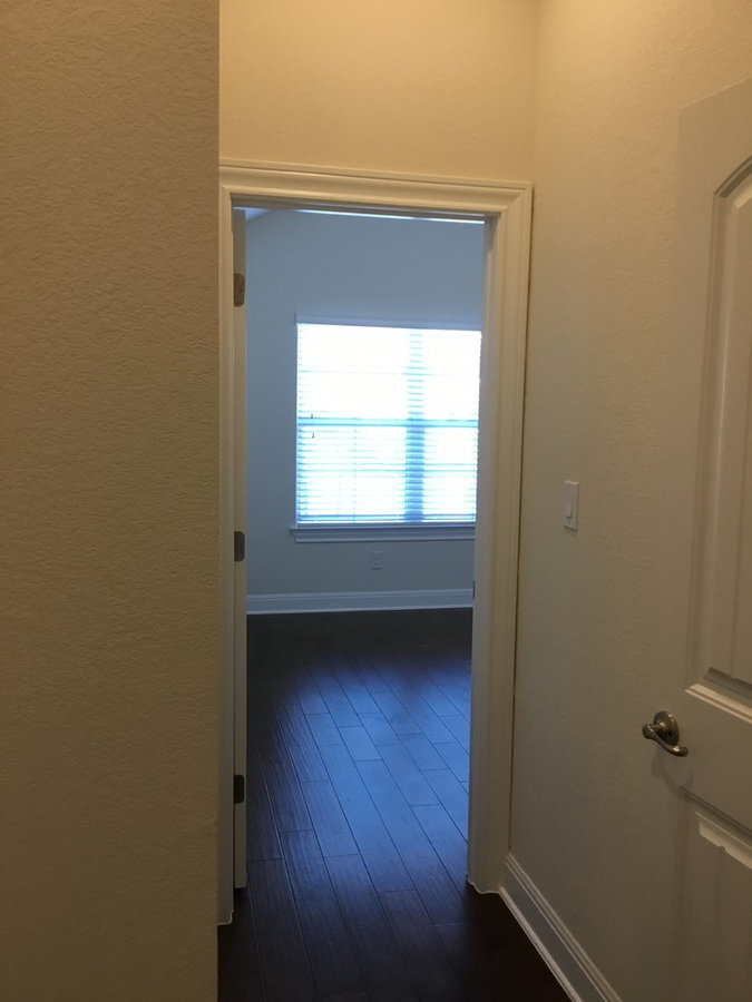 5" wood installation