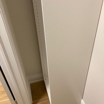 IKEA Pax Closet within regular closet space