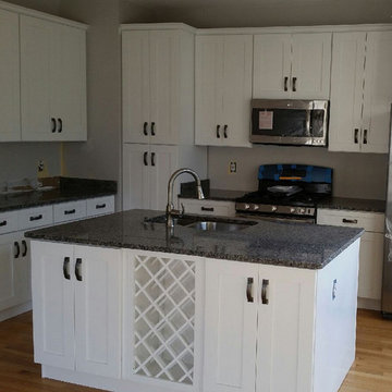 New Caledonia Granite Countertop Installation