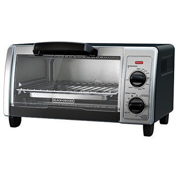 4-Slice Toaster Oven with Easy Controls, Stainless Steel, TO1705SB, Medium