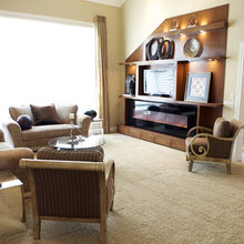 wall fireplace