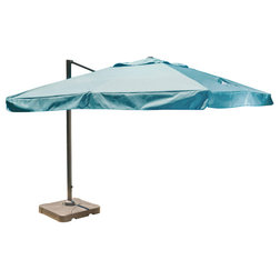 Traditional Outdoor Umbrellas by GDFStudio
