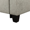 Marley Stain-Resistant Fabric Sleeper Chair, Gray