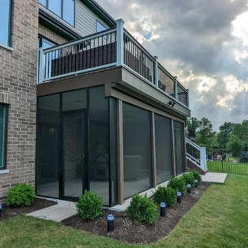 Second-Story Waterproof Deck
