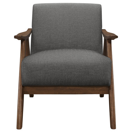 Verona Accent Chair, Gray