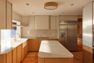 Inspiration for a 1960s kitchen remodel in Miami