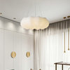 Cloud Pumpkin Shapped Pendant Lamp for Children's Room, Dia17.7", B, Changeable