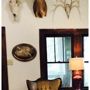 1930's Farm House Living Room