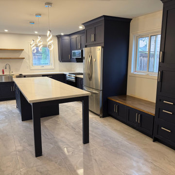 Haliburton Kitchen in Marine Blue