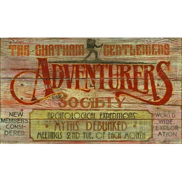 Adventurers Club Sign