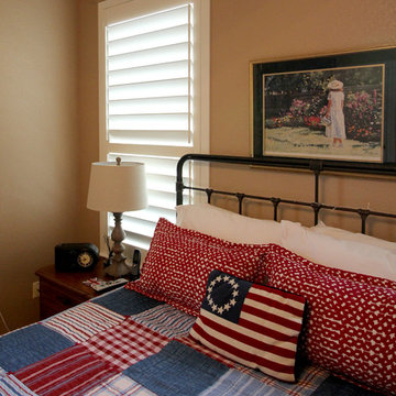 Knotty Alder shutters in Georgetown, Texas
